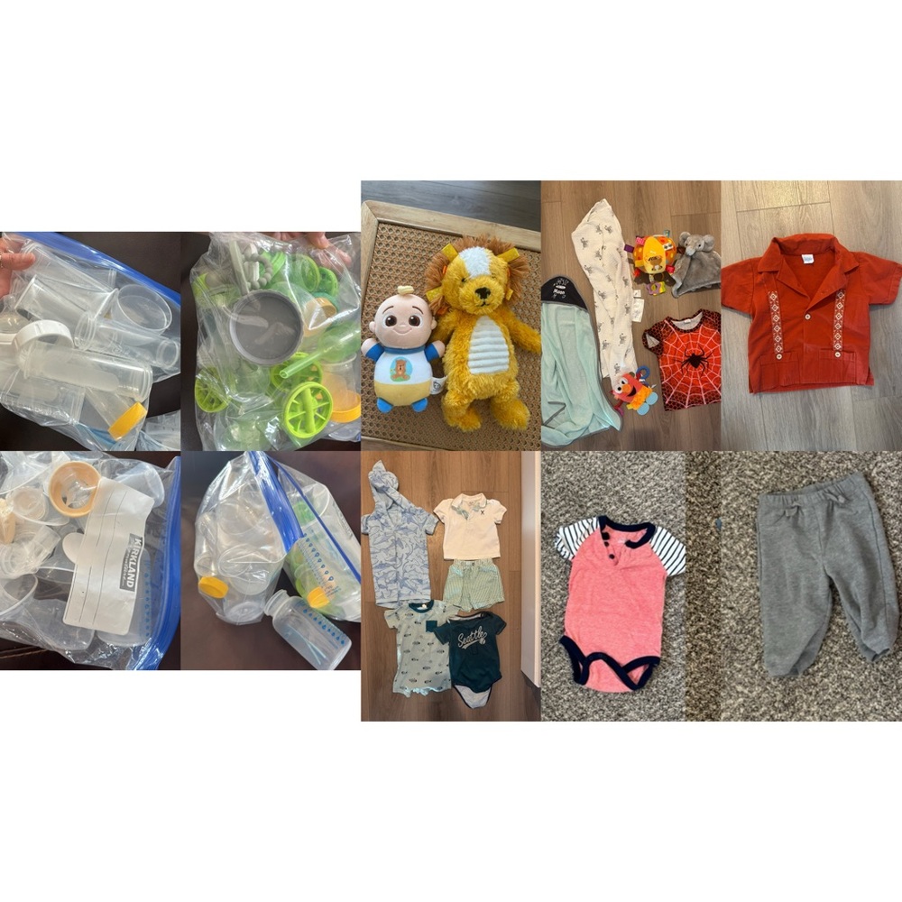 Baby Clothing and Toy Bundle